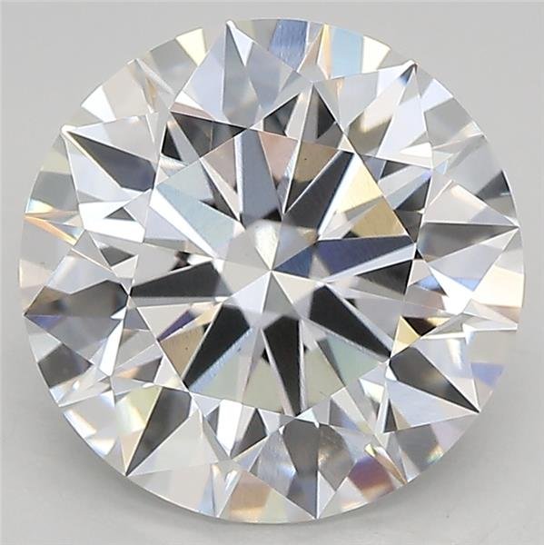 4.15ct D VS1 Rare Carat Ideal Cut Round Lab Grown Diamond