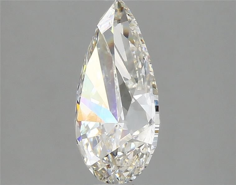 2.17ct H VS1 Rare Carat Ideal Cut Pear Lab Grown Diamond