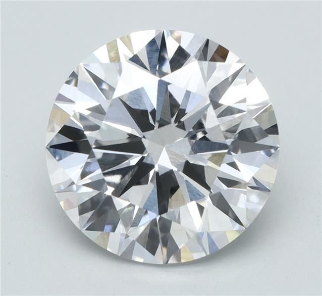 4.34ct F VVS1 Rare Carat Ideal Cut Round Lab Grown Diamond