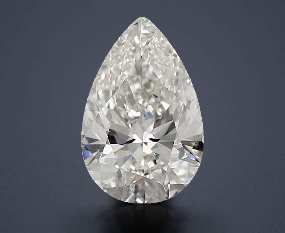 2.00 Carat Pear Natural Diamond