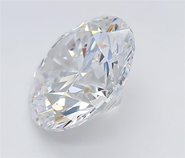 3.73ct D VVS1 Rare Carat Ideal Cut Round Lab Grown Diamond