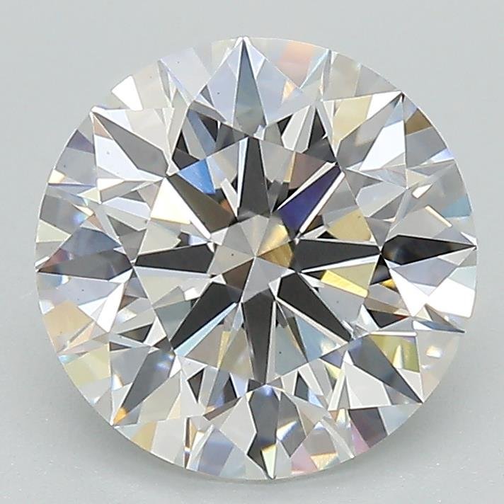 2.56ct F VS1 Rare Carat Ideal Cut Round Lab Grown Diamond