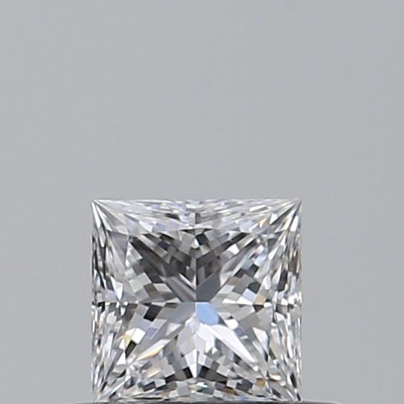 0.33ct D VVS2 Rare Carat Ideal Cut Princess Diamond