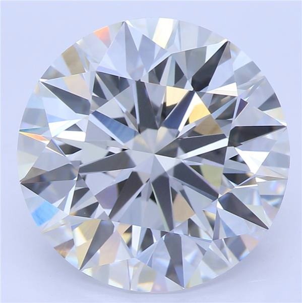 5.02ct E VVS2 Rare Carat Ideal Cut Round Lab Grown Diamond