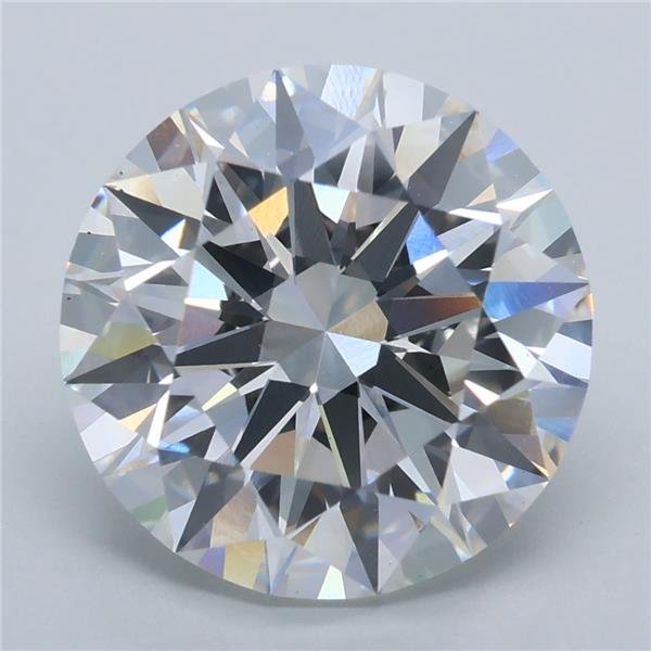 5.18ct F VS1 Rare Carat Ideal Cut Round Lab Grown Diamond