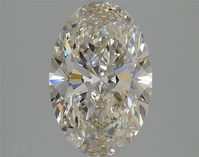 2.54ct I VS1 Rare Carat Ideal Cut Oval Lab Grown Diamond