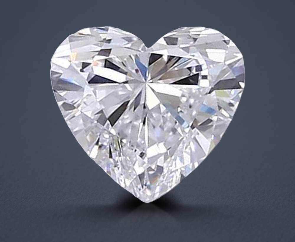 1.63 Carat Heart Lab Diamond