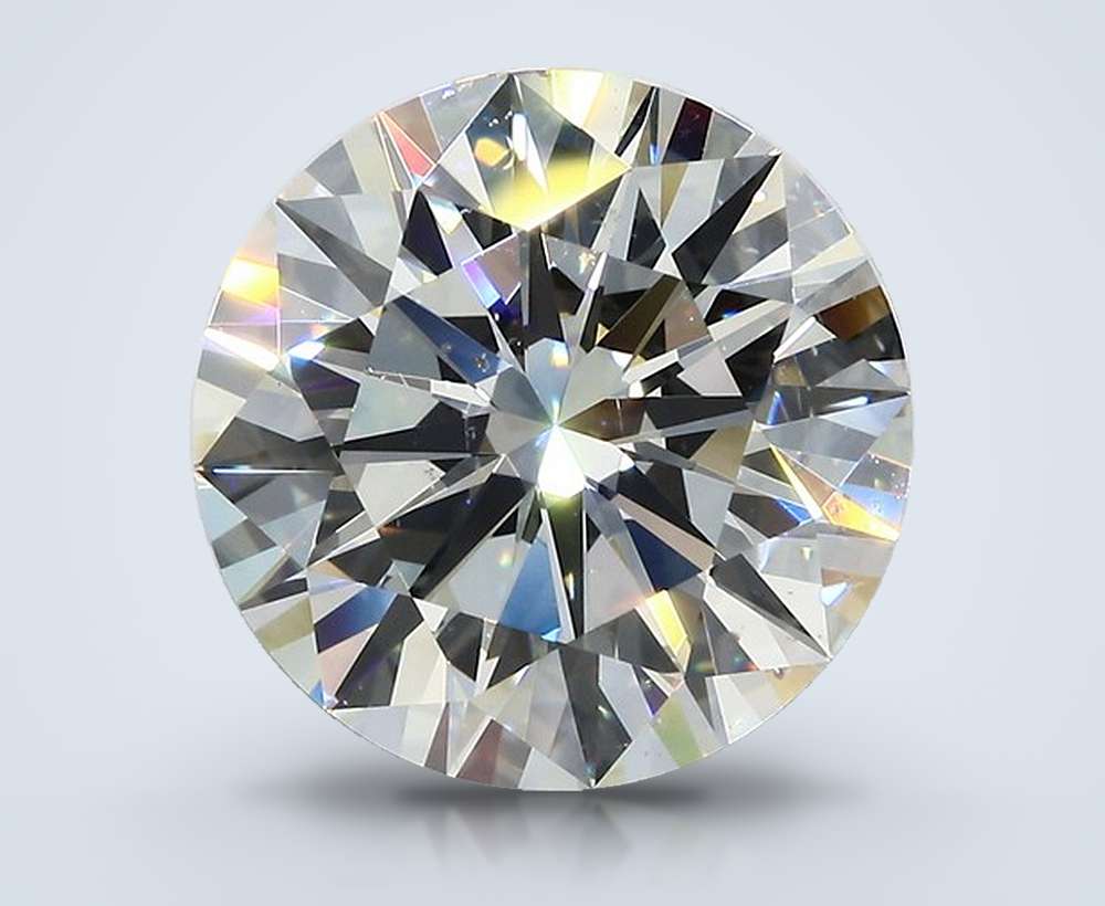 5.28 Carat Round Natural Diamond