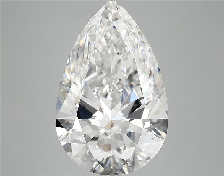 6.00 Carat Pear Lab Diamond