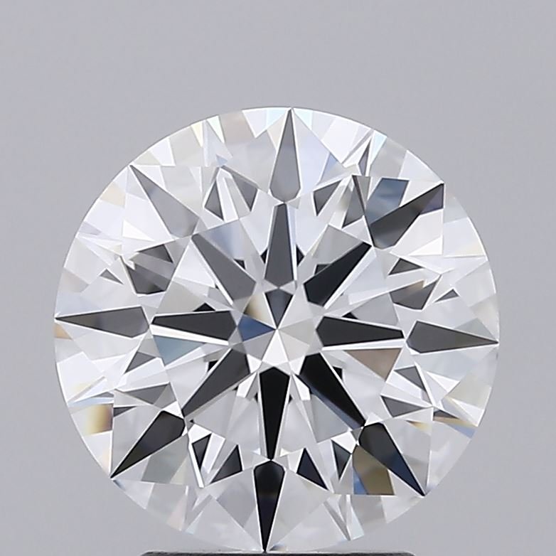 3.08ct E IF Rare Carat Ideal Cut Round Lab Grown Diamond