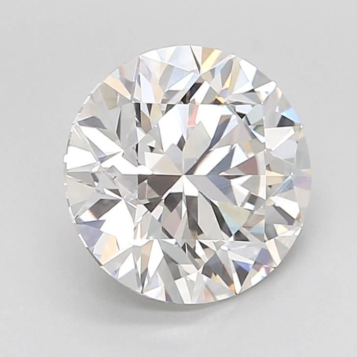 3.09ct F VS1 Excellent Cut Round Lab Grown Diamond