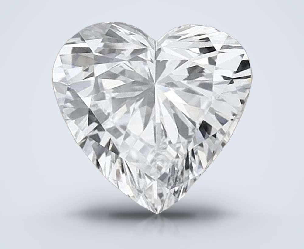 0.53 Carat Heart Lab Diamond