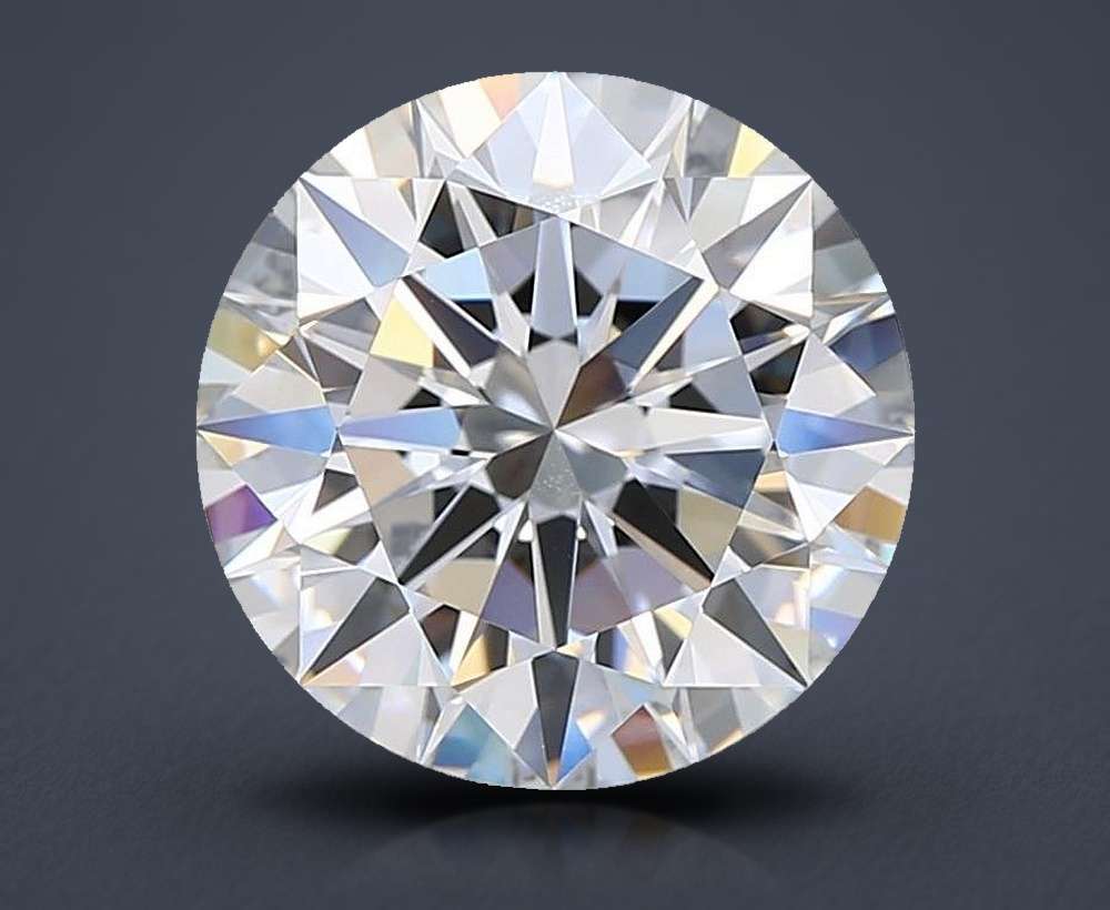 4.74 Carat Round Lab Diamond