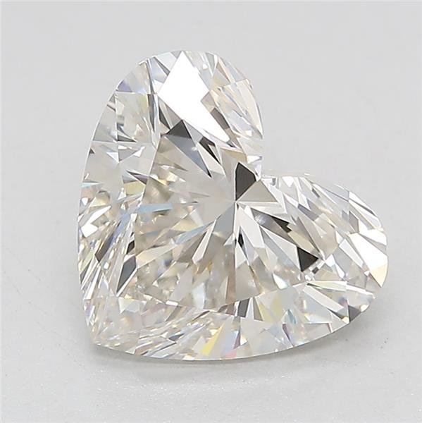 2.93ct H VS1 Rare Carat Ideal Cut Heart Lab Grown Diamond