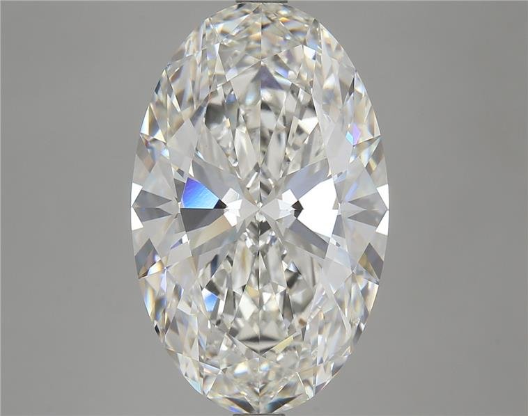 8.09ct G VS1 Rare Carat Ideal Cut Oval Lab Grown Diamond