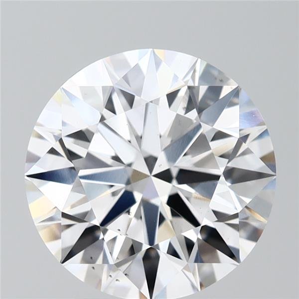 2.58ct E SI1 Rare Carat Ideal Cut Round Lab Grown Diamond