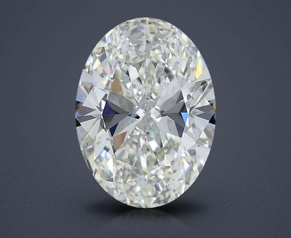 1.00 Carat Oval Lab Diamond
