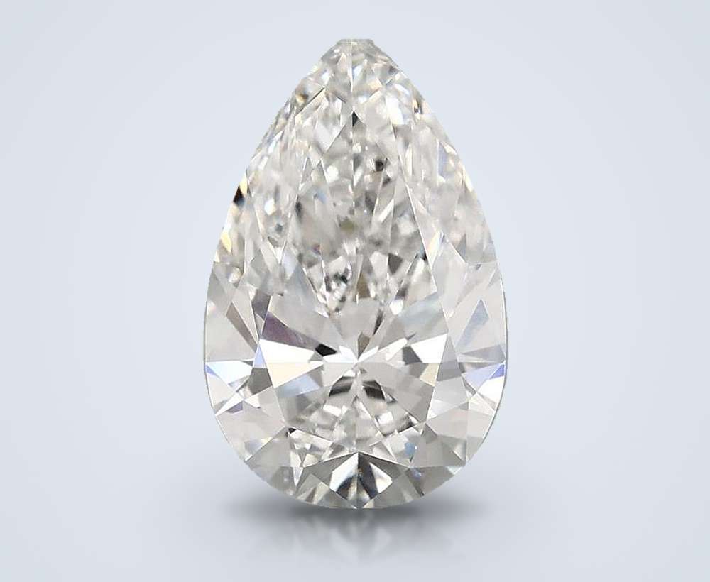 2.35 Carat Pear Lab Diamond