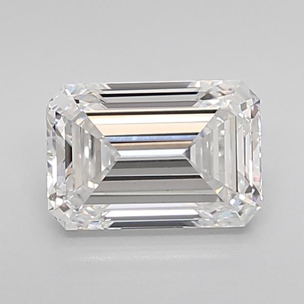 2.09ct E VS1 Rare Carat Ideal Cut Emerald Lab Grown Diamond