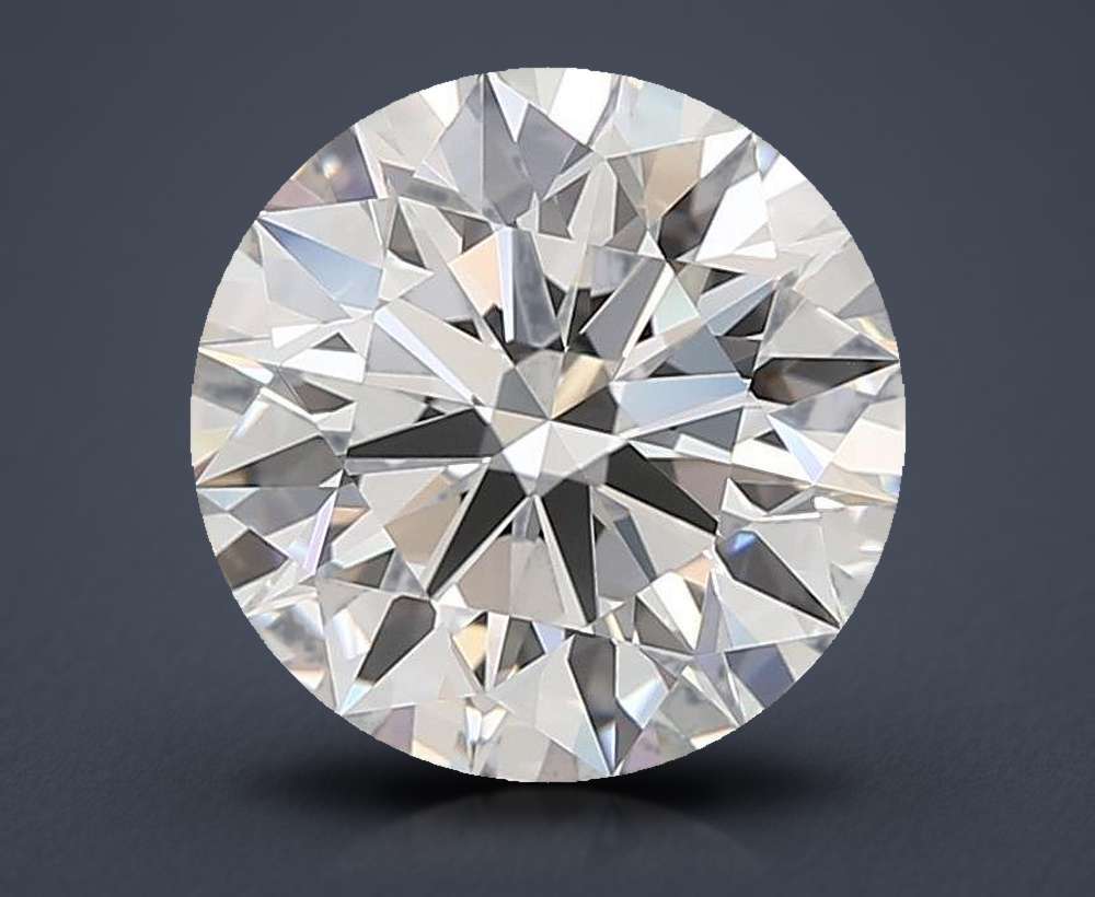 4.09 Carat Round Lab Diamond