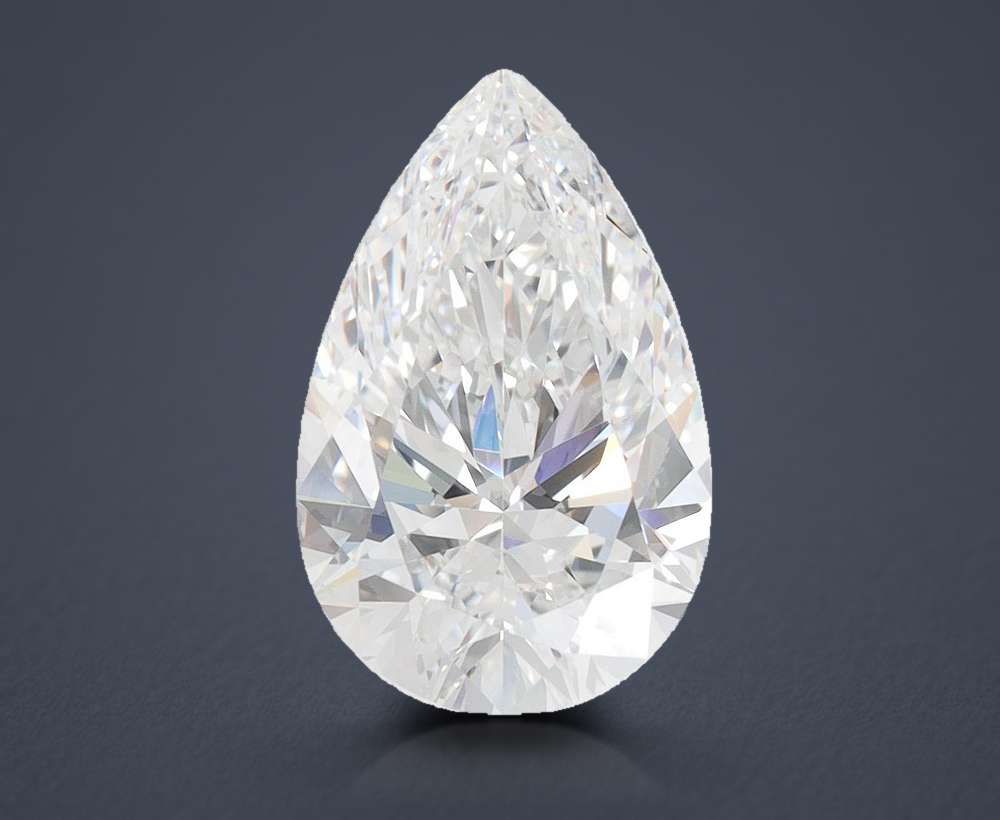 3.10 Carat Pear Lab Diamond