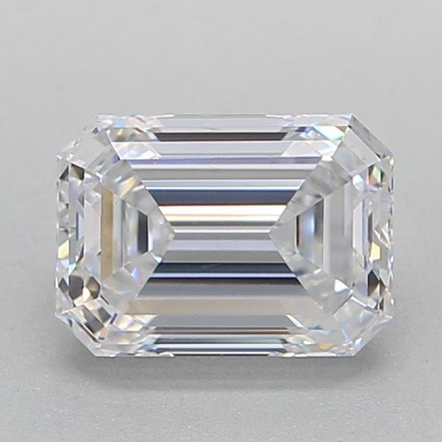 1.04ct D VS2 Rare Carat Ideal Cut Emerald Lab Grown Diamond