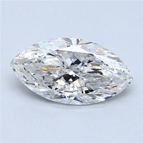 3.01ct G SI2 Rare Carat Ideal Cut Marquise Diamond