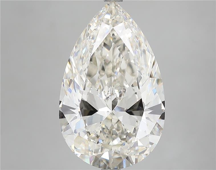 7.02ct I VS2 Rare Carat Ideal Cut Pear Lab Grown Diamond