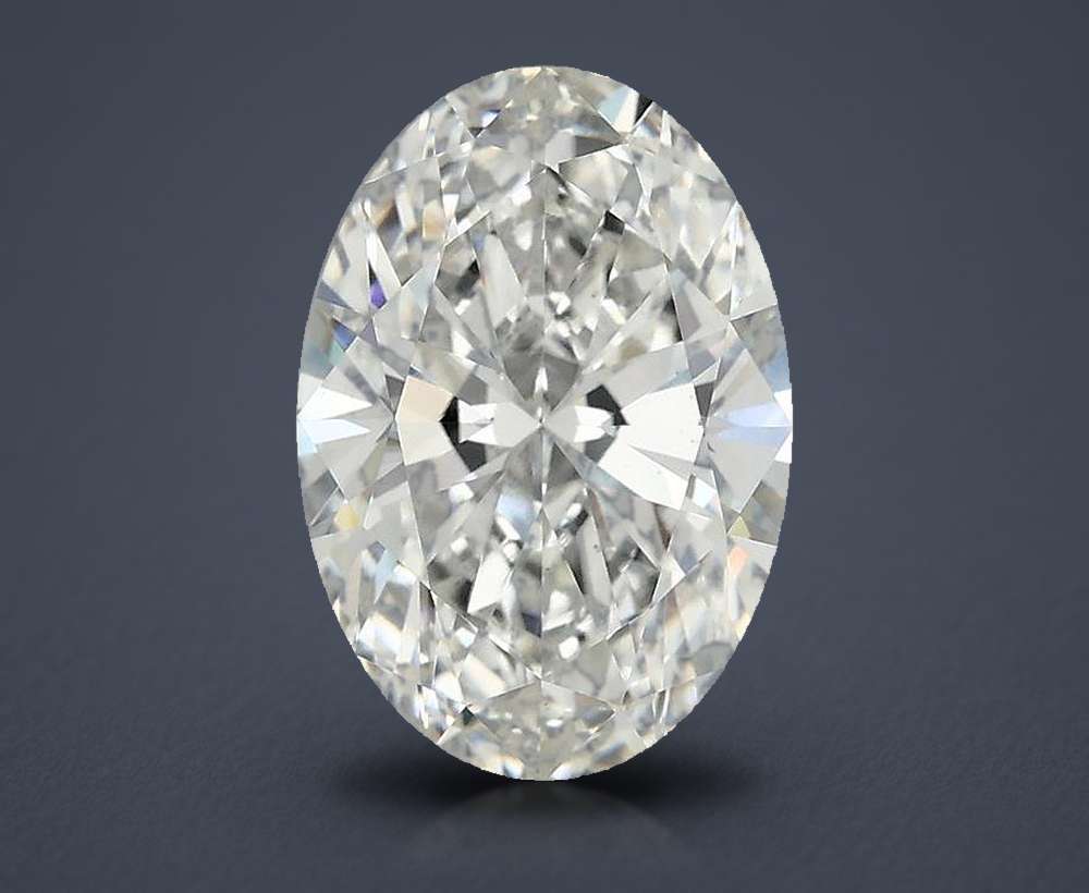 2.84 Carat Oval Lab Diamond