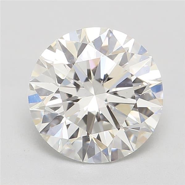 1.41ct F VS2 Rare Carat Ideal Cut Round Lab Grown Diamond