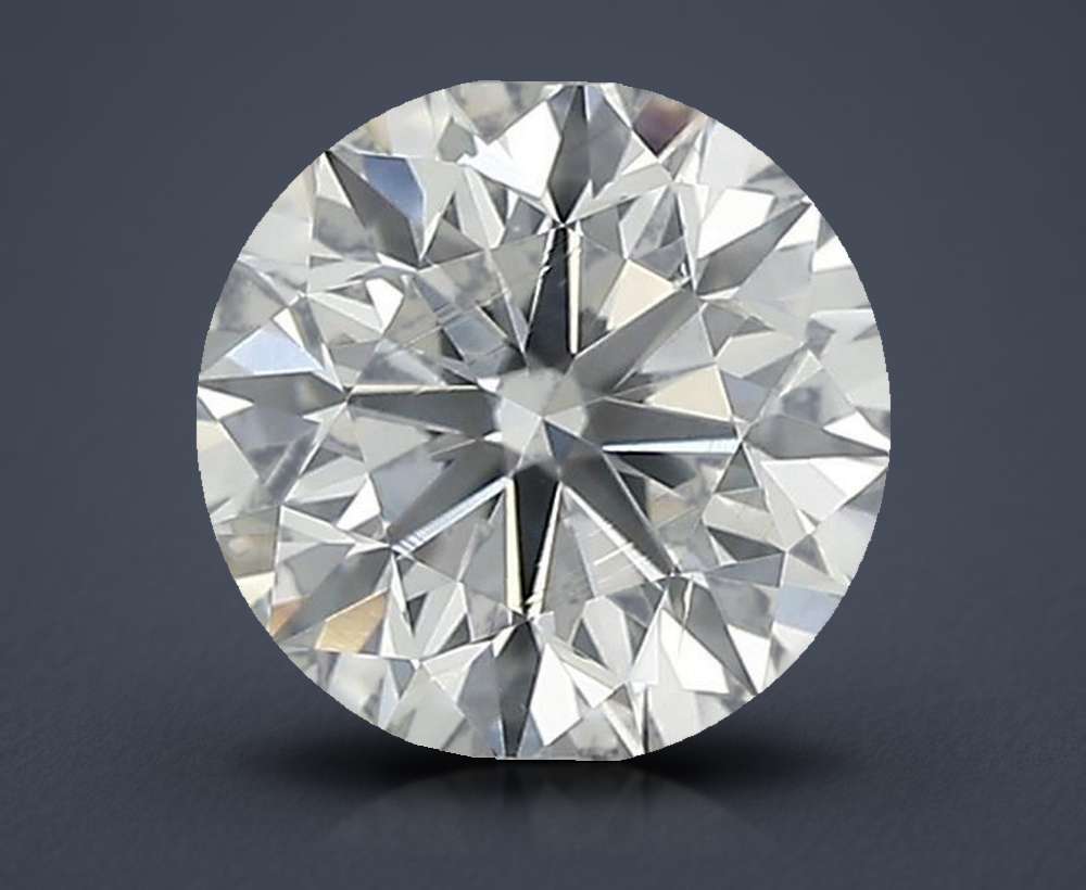 0.70 Carat Round Natural Diamond