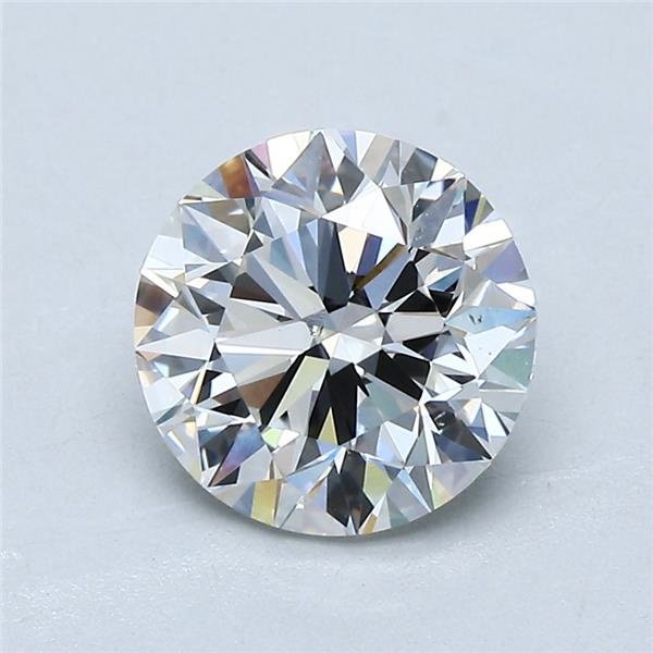 1.90ct H VS2 Rare Carat Ideal Cut Round Diamond