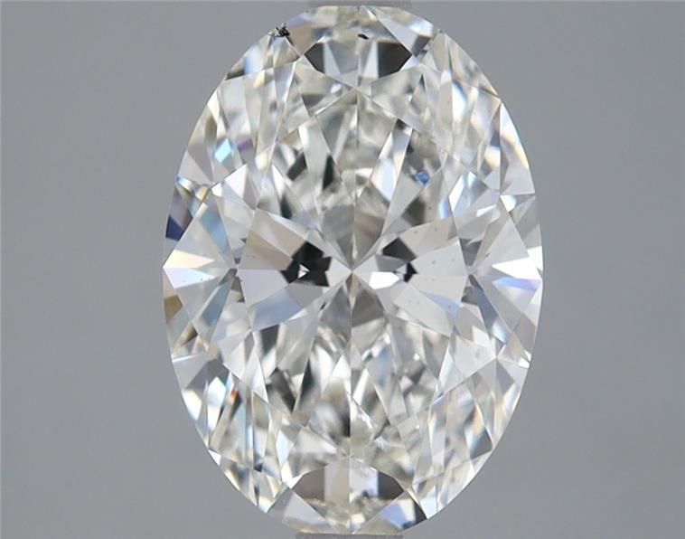 2.43ct G SI1 Rare Carat Ideal Cut Oval Lab Grown Diamond