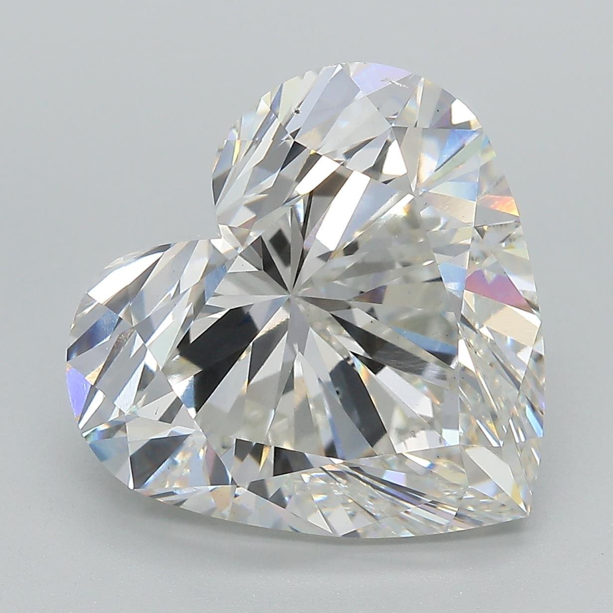 10.00ct G VS2 Rare Carat Ideal Cut Heart Lab Grown Diamond