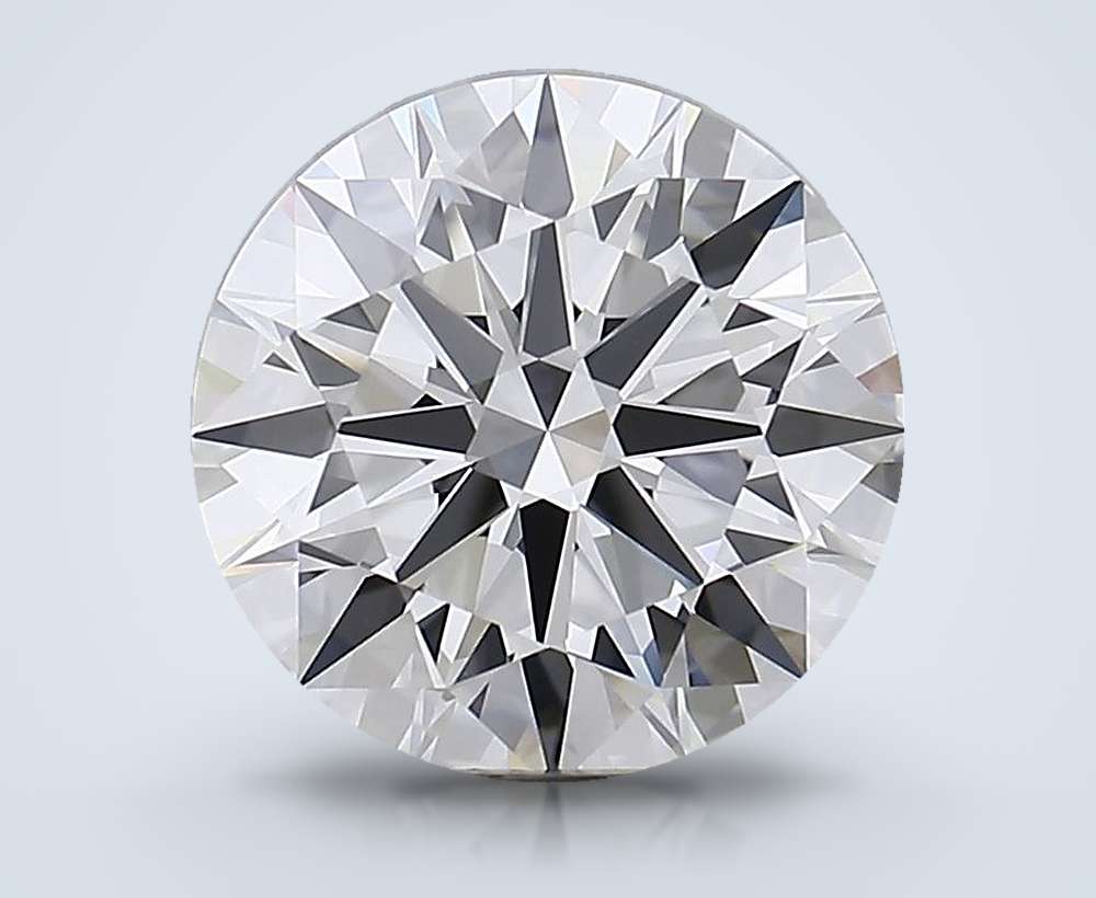 5.51 Carat Round Lab Diamond