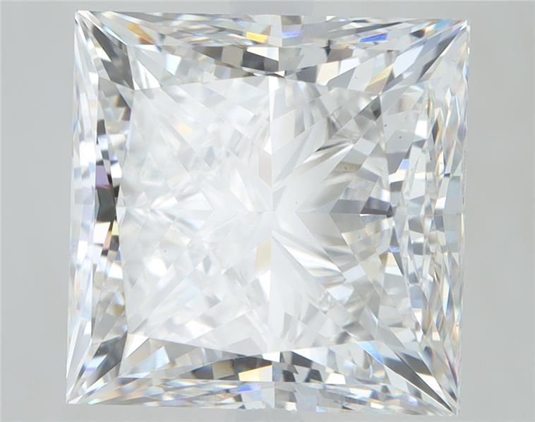 5.44ct E VS1 Rare Carat Ideal Cut Princess Lab Grown Diamond