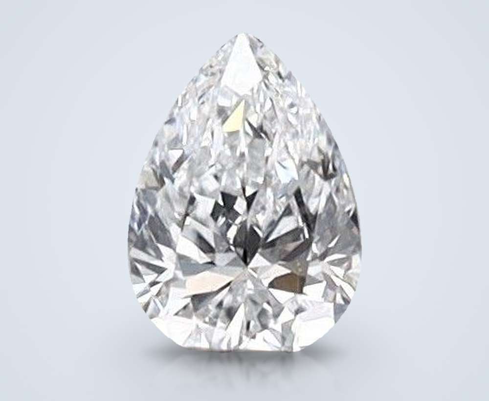 0.21 Carat Pear Lab Diamond