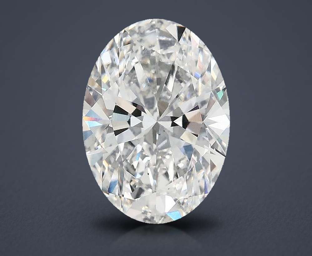 2.92 Carat Oval Lab Diamond