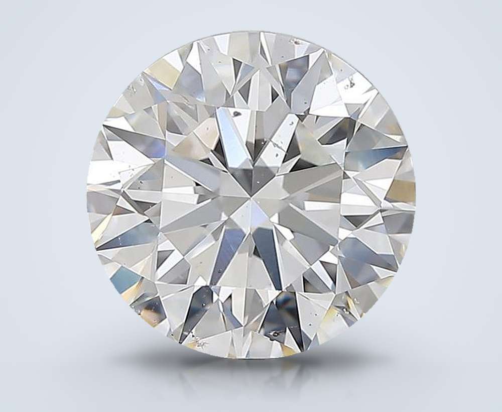 3.01 Carat Round Natural Diamond