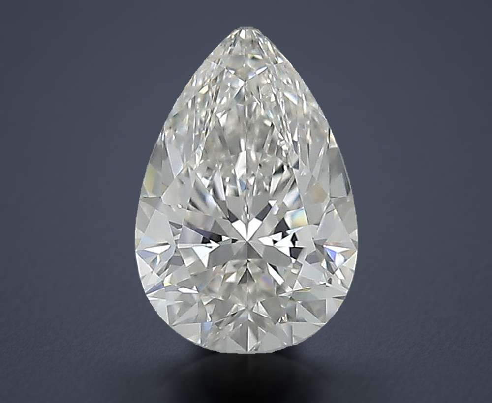 1.00 Carat Pear Natural Diamond