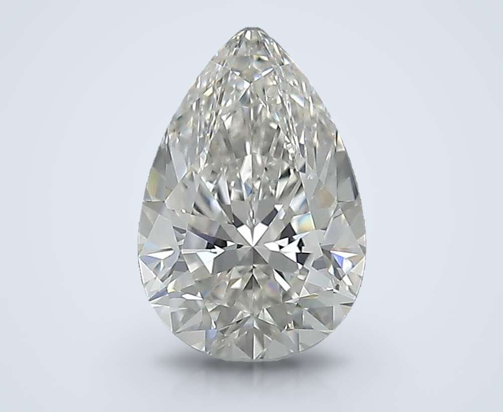 1.00 Carat Pear Natural Diamond