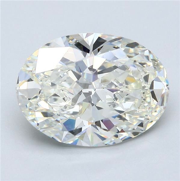 6.02ct J VVS2 Very Good Cut Oval Diamond