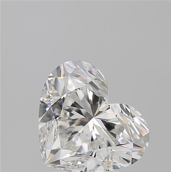 3.51ct G VS2 Excellent Cut Heart Diamond