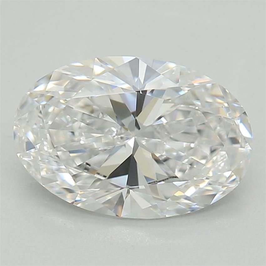 1.08ct D VS1 Rare Carat Ideal Cut Oval Lab Grown Diamond