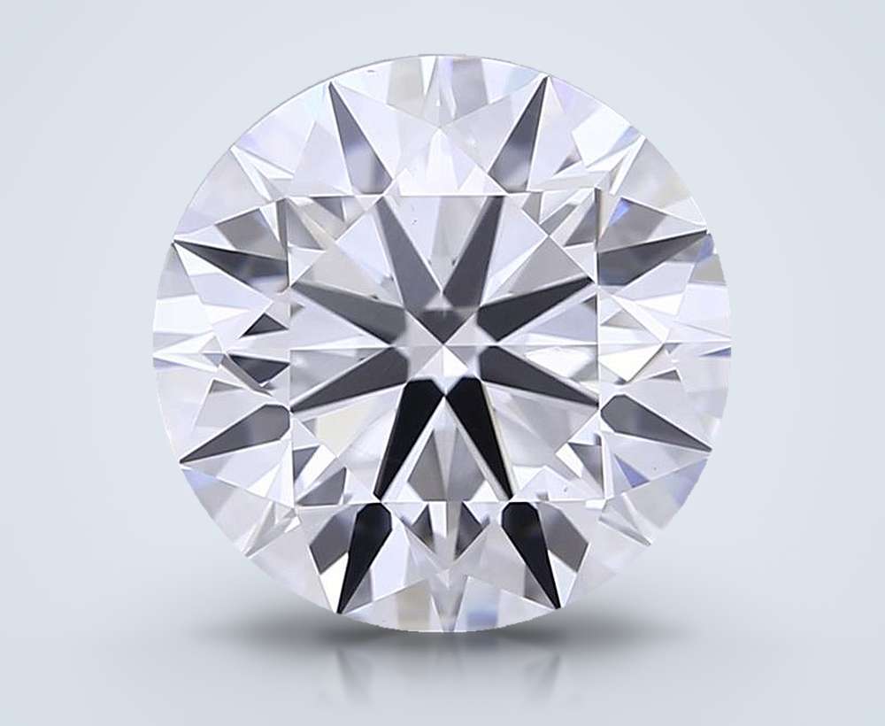 5.61 Carat Round Lab Diamond