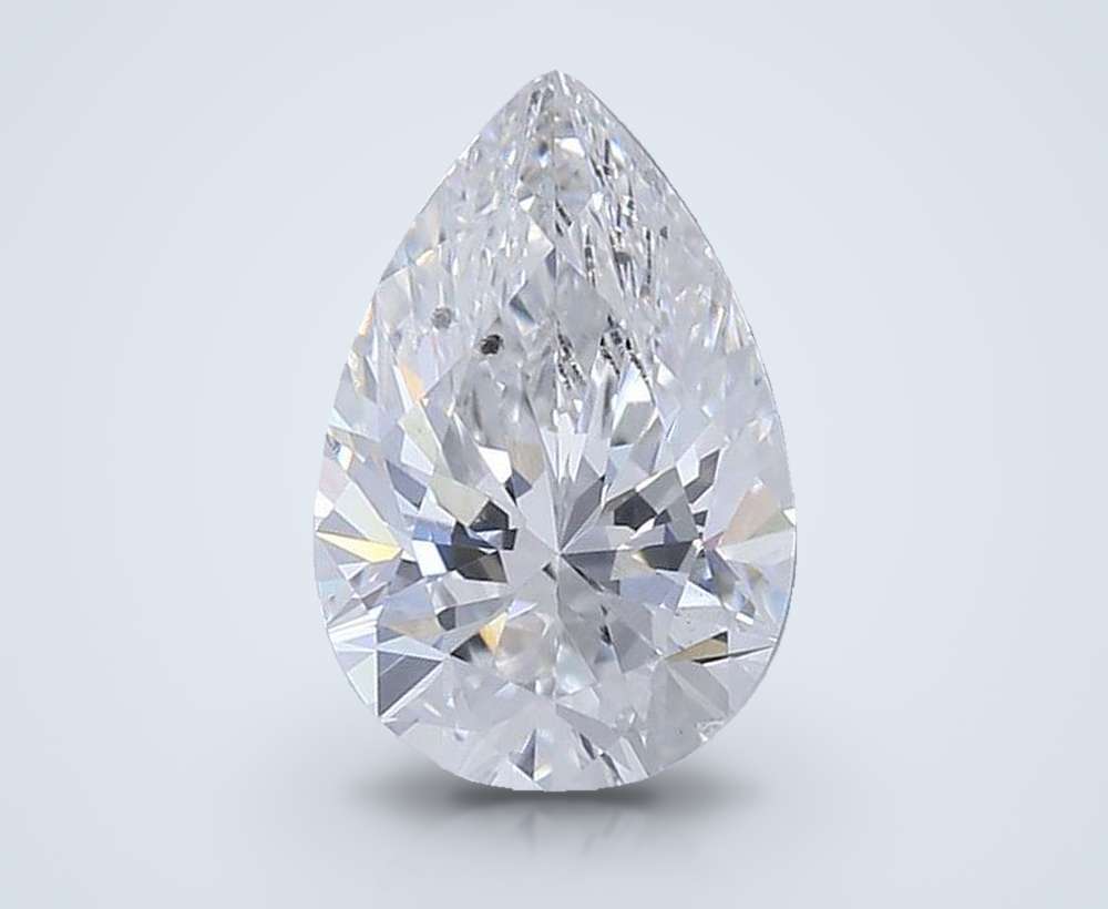 0.72 Carat Pear Lab Diamond