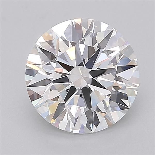 2.53ct E VS1 Rare Carat Ideal Cut Round Lab Grown Diamond
