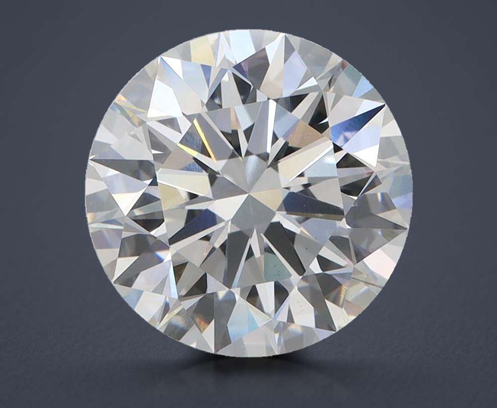 4.02 Carat Round Lab Diamond