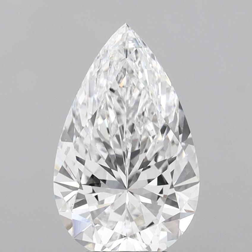 3.50 Carat Pear Lab Diamond