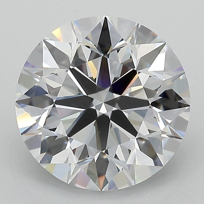 3.48ct D VS1 Rare Carat Ideal Cut Round Lab Grown Diamond